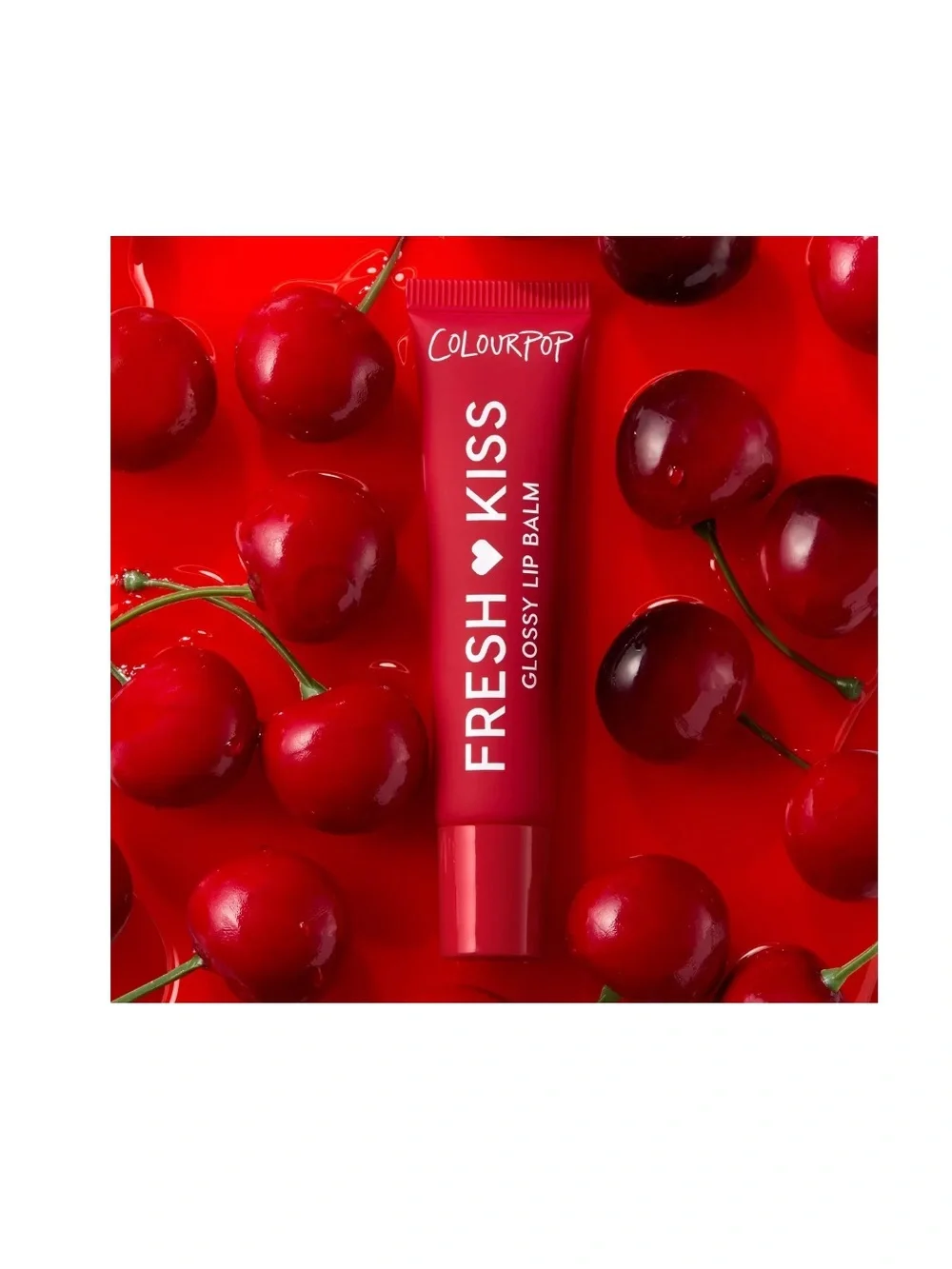 ColourPop Fresh Kiss Glossy Lip Balm —Cherry Glaze